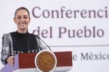 Claudia Sheinbaum, presidenta de México, en su conferencia mañanera del 1 de abril