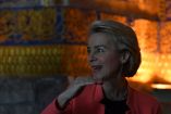 La presidenta de la Comisión Europea, Ursula von der Leyen