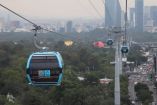 Con el teleférico, se proyecta que el tiempo de traslado se reducirá a treinta minutos. Foto: Cuartoscuro
