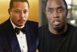 Terrence Howard con traje y P. Diddy