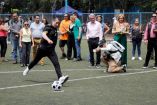 El evento también marcó el inicio de la Penalty Cup 2025, un torneo para encontrar a los mejores porteros y tiradores de penaltis de Coyoacán. Foto: Especial