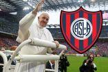 El Papa Francisco en el estadio San Siro de Milán.