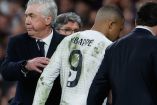 Carlo Ancelotti junto a Kylian Mbappé.