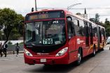 Metrobús de la Ciudad de México. 