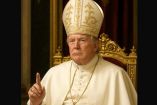 Donald Trump, vestido como papa.