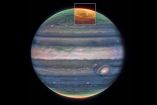 NASA reveló nuevos detalles sobre las auroras polares de Júpiter