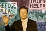 Elon Musk ha estado apoyando a los refugiados afrikáners de Sudáfrica, su país natal. (Reuters | Diseño: Diego Morato