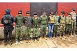 Los presuntos criminales, entre los cuales hay una mujer detenida, estaban dentro de un inmueble, en una zona de difícil acceso.