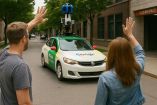 ¿Quién maneja el coche de Google Street View?