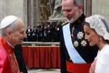 Royals que vistieron de blanco en la misa inaugural del Papa León XIV