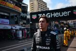 George Russell tuvo un fallo de su Mercedes en la Q2 (Reuters)