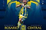 Ángel Di María con los colores de Rosario Central.