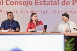 La gobernadora Evelyn Salgado en la instalación del Consejo Estatal de Pesca y Acuacultura