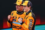 Lando Norris y Oscar Piastri tras el podio en España (Reuters)