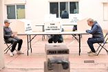 Los votantes tardaban entre diez y veinte minutos en seleccionar candidatos. Foto: Héctor López