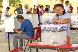 Con poca participación ciudadana se realizó la elección en Campeche, en donde algunas casillas abrieron tarde, lo que ocasionó el enojo de los ciudadanos. Foto: Cuartoscuro