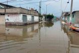 Inundaciones golpean sin tregua a Ecatepec, Chalco y Los Reyes La Paz 