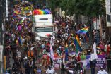 Contingente en la Marcha del Orgullo