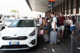 Los taxistas de Roma suelen tener mala fama por su conducción. (Reuters)