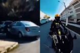 ¡Héroe en moto! Persigue a conductora que atropelló a anciano y huyó