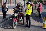 Algunas motos no cumplían con las disposiciones del Reglamento de Tránsito. Foto: SSC-CDMX