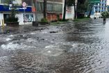Mega fuga de agua en CDMX