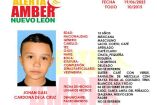 Johan Gael Cardona de la Cruz, niño desaparecido en 2015 en Nuevo León