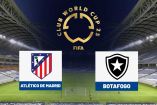 Escudos de Atlético de Madrid y Botafogo.