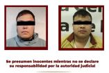 Los sujetos detenidos