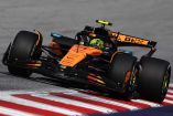 Auto de Lando Norris en el GP de Austria.
