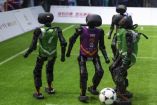 China celebró su primer partido de robots autónomos