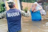 Semar despliega apoyo en Tamaulipas y Veracruz tras paso de la tormenta “Barry”