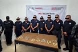 Detienen a policías municipales con marihuana y cristal