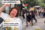 Luisito Comunica recibió insultos en su paso por la marcha contra la gentrificación. Foto: Instagram @luisitocomunica