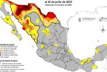 Sequía en estados de México.