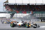 Oscar Piastri perdió la carrera en Silverstone por conducción errática (Reuters)