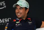 'Checo' Pérez sonriendo.