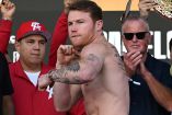 'Canelo' en pose de pelea.