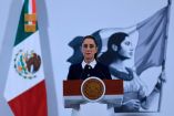 Claudia Sheinbaum Pardo en su conferencia mañanera