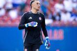 Keylor Navas entrenando con Costa Rica.