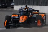Pato O'Ward se sintió incómodo con la goma blanda (IndyCar)