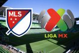 Escudos de MLS y Liga MX en el Q2 Stadium de Austin.