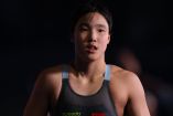 Yu Zidi es la nadadora más joven en este Mundial.
