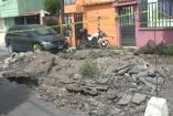 Falla geológica en Ecatepec.