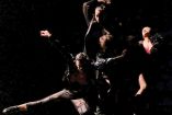 Integrantes de la pieza de danza contemporánea Ceguera 2 segundos.