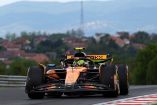 Lando Norris en la P1 del GP de Hungría 2025 de F1