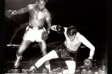 Sugar Ray Robinson, durante una de sus peleas.