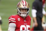 George Kittle, estrella de los 49ers, reveló la noticia en vivo (Facebook/George Kittle).