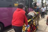 Incidente de tránsito en Coyoacán.
