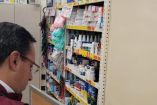 Operativo de verificación en una farmacia de Hidalgo